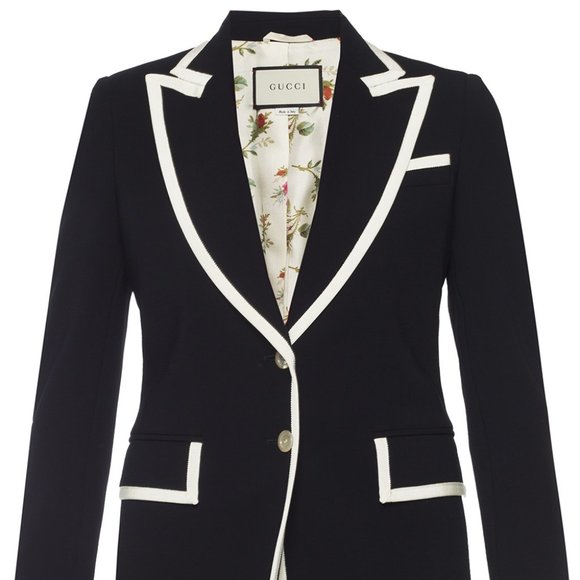 ジャケット GUCCI Cotton blazer iconic gucci crest buttons Cotton blazer with iconic gucci crest buttons GUCCI - Nugnes1920